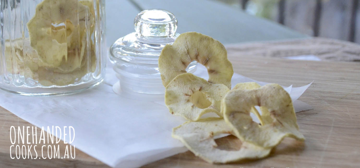Dried Apple Chips One Handed Cooks