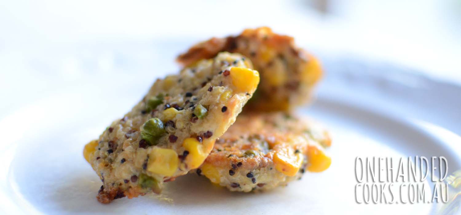 Cheesy Quinoa Puffs One Handed Cooks