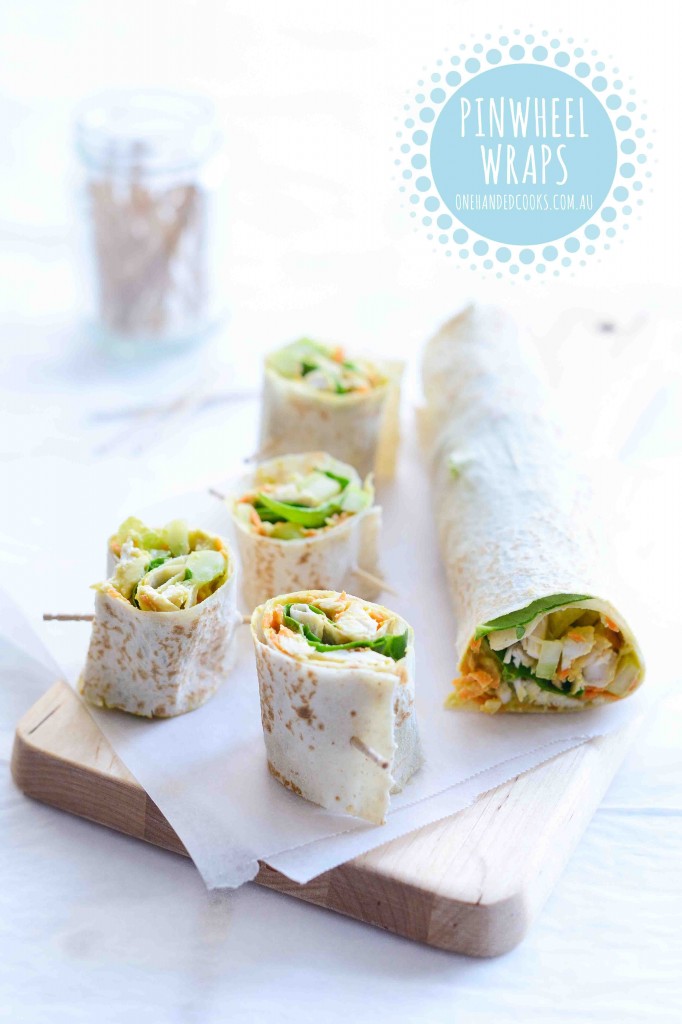 Lunchbox Pinwheel Wraps One Handed Cooks