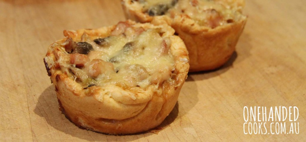 One Handed Cook ChickandMushPie - One Handed Cooks