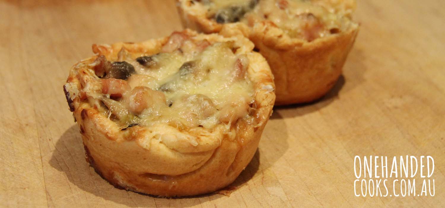 Chicken and Mushroom Pie - One Handed Cooks