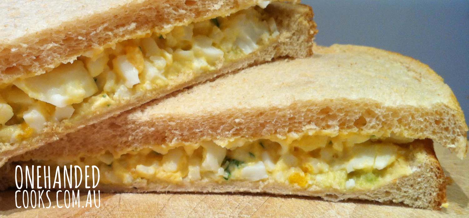 Fancy Egg Sandwiches One Handed Cooks