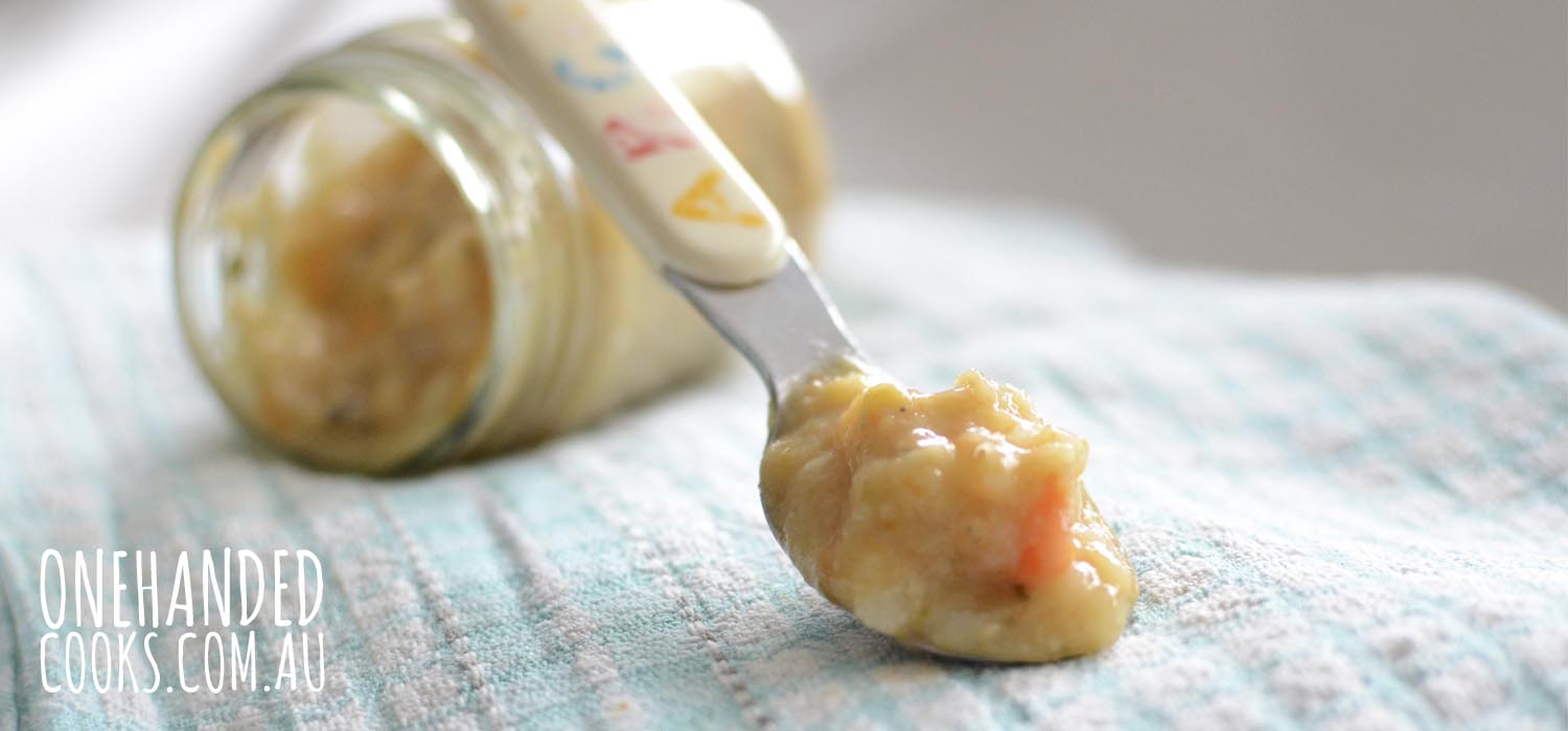 Purée Pear - One Handed Cooks