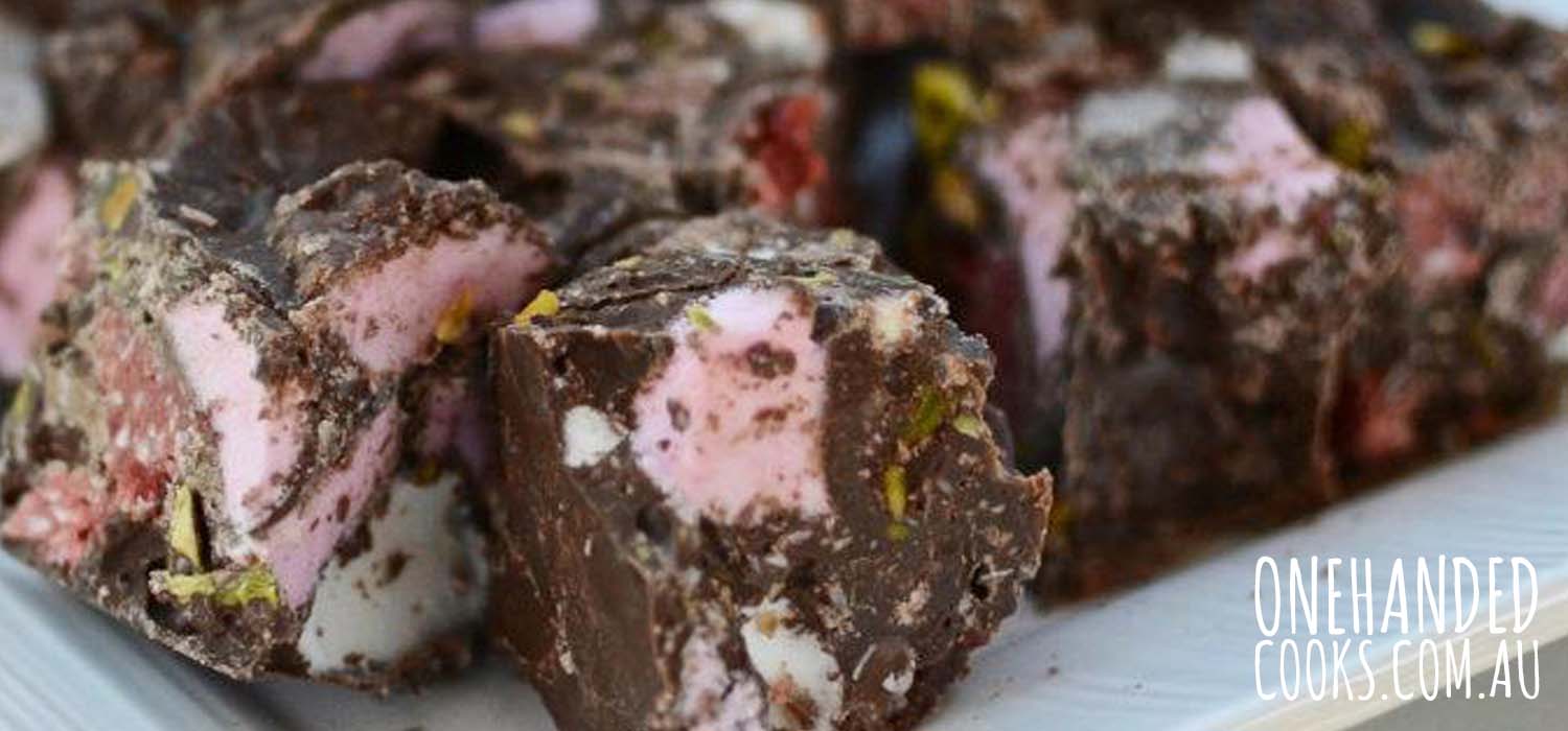 Pick 'n' Mix Rocky Road - One Handed Cooks