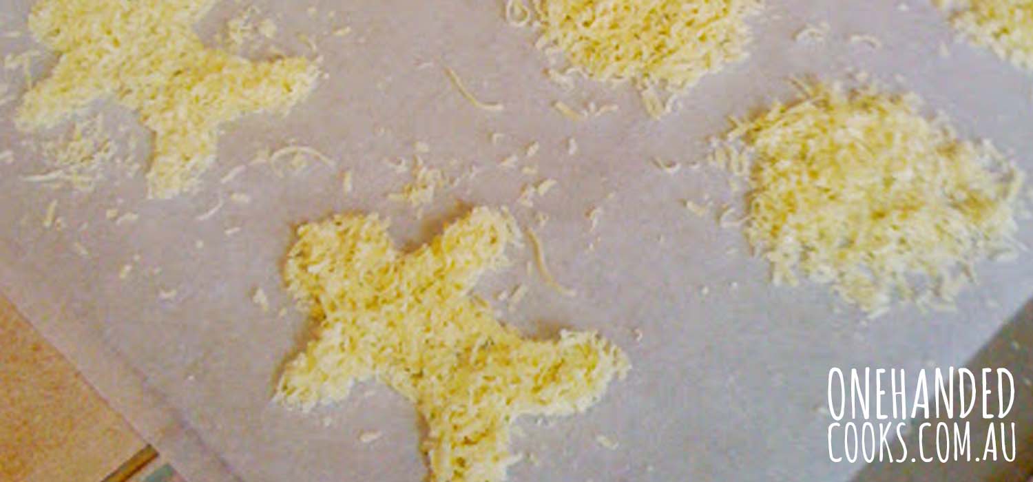 Crispy Parmesan Men - One Handed Cooks