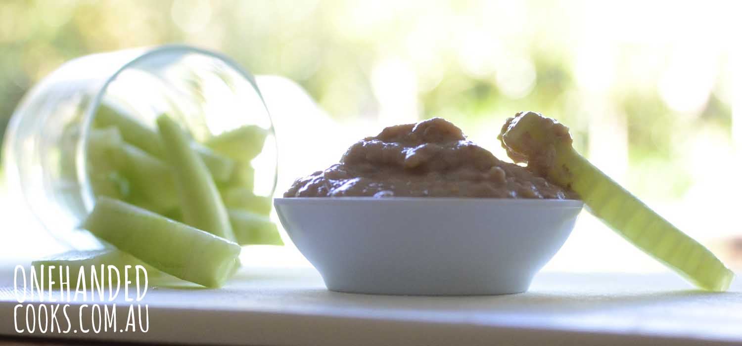 Tofu and Bean Dip - One Handed Cooks