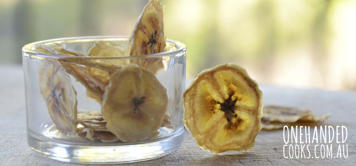 Banana Chips - One Handed Cooks