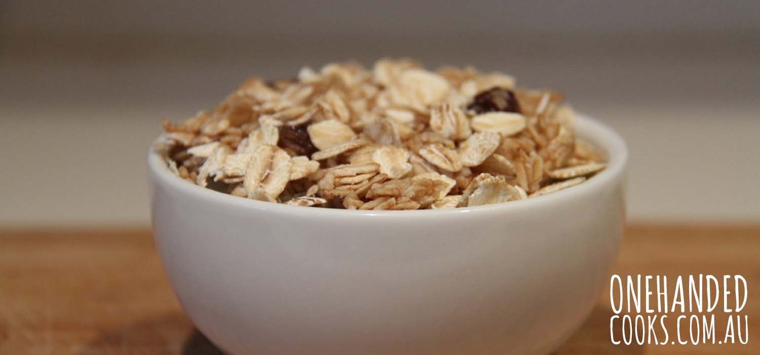 Pick 'n' mix fruit crumble - One Handed Cooks