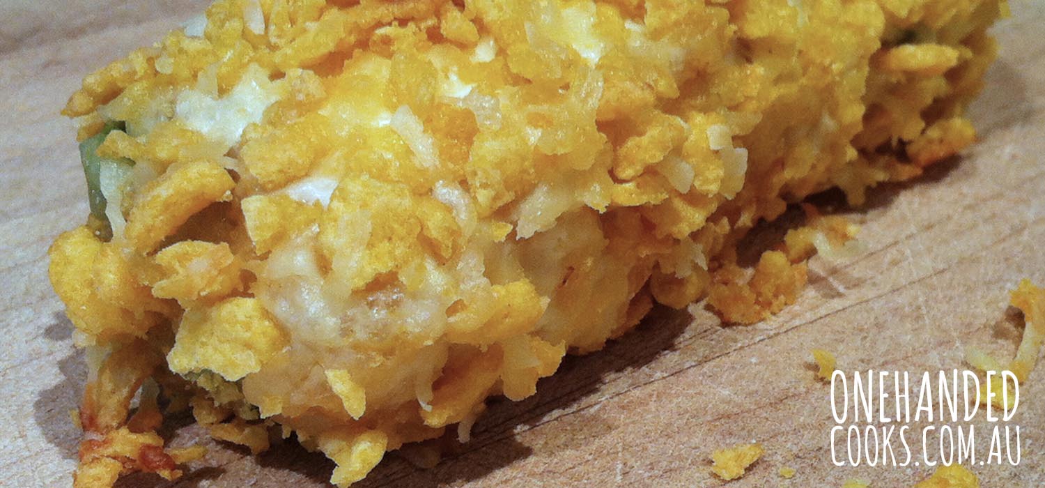 Crispy Baked Vegetable Quinoa Fingers - One Handed Cooks