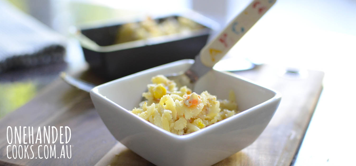 Tuna Mornay - One Handed Cooks