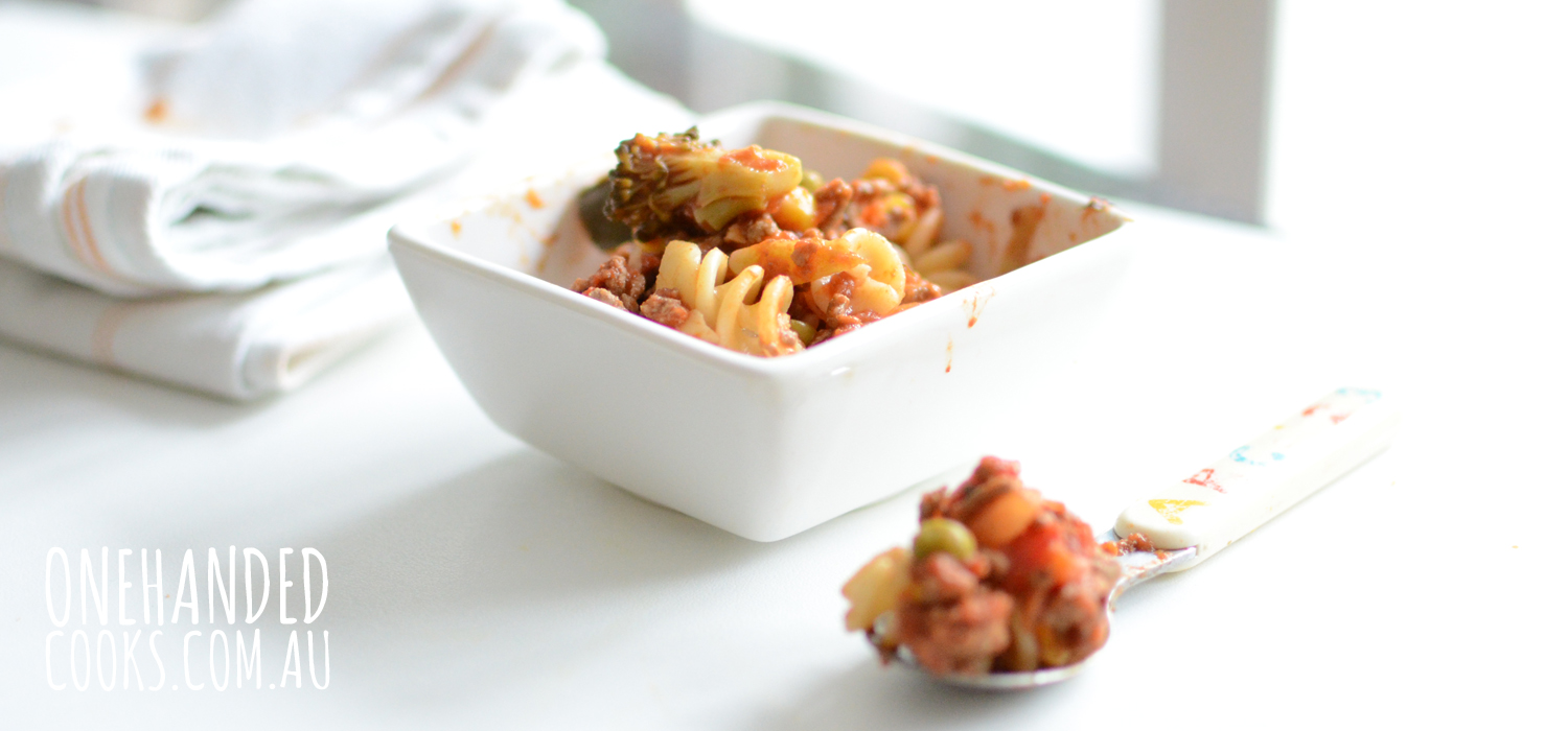 Spaghetti Bolognese For Kids One Handed Cooks
