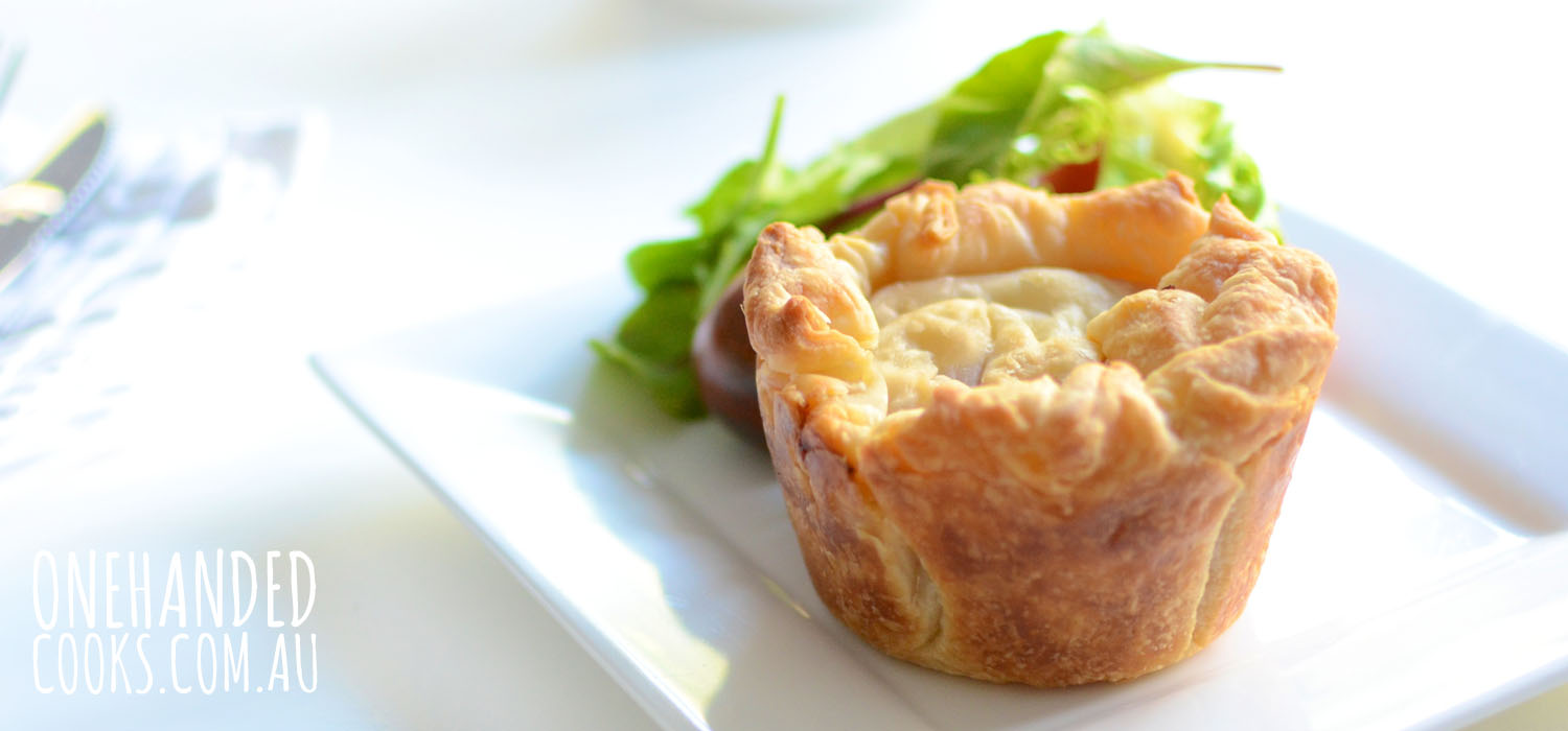 Tomato & Kidney Bean Pies - One Handed Cooks