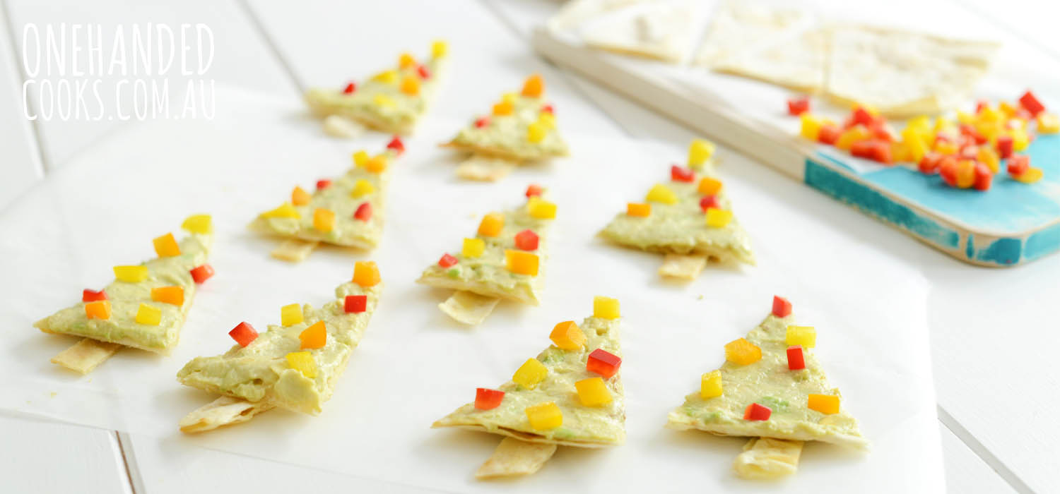 Crispy Cheesy Christmas Trees One Handed Cooks