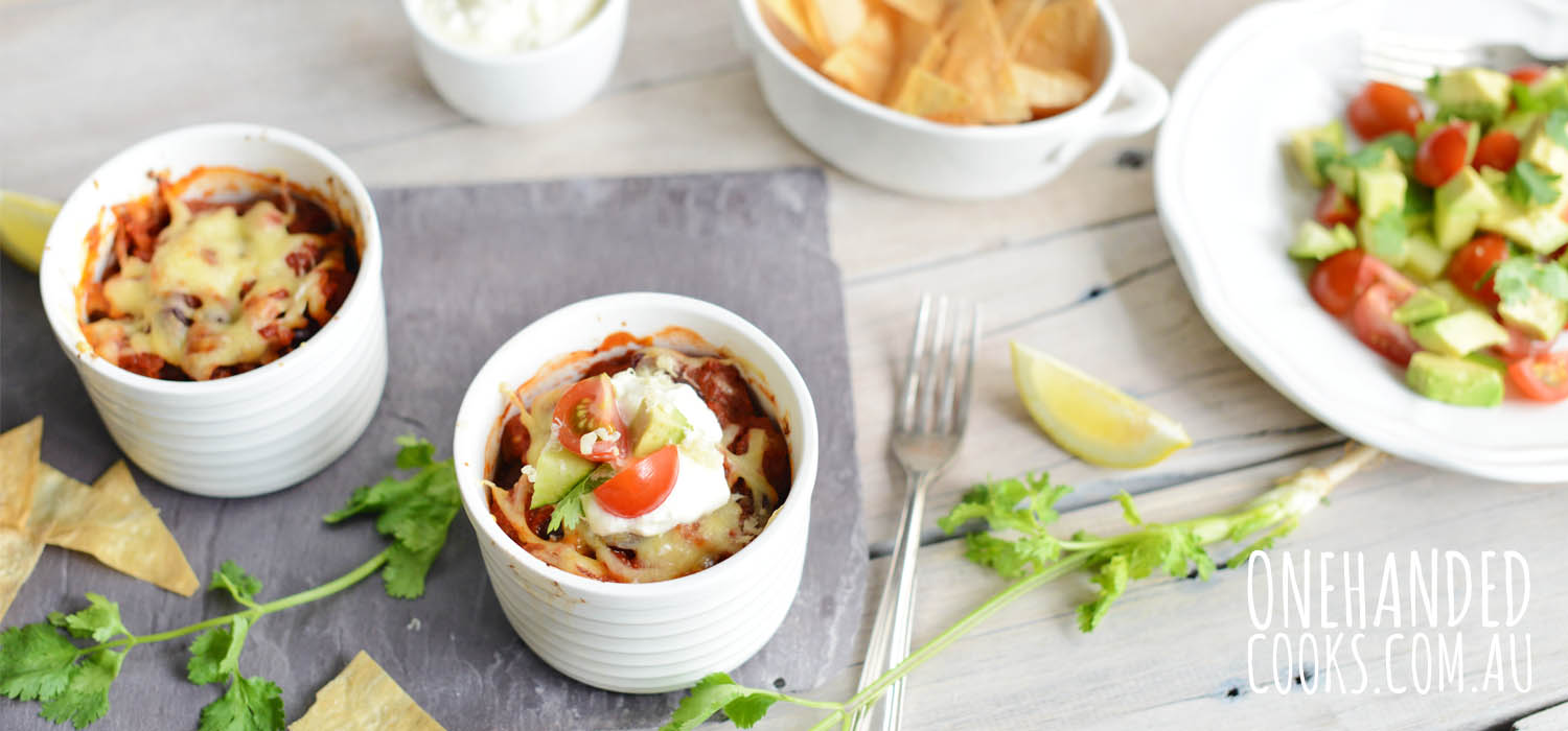 Healthy Nachos - One Handed Cooks