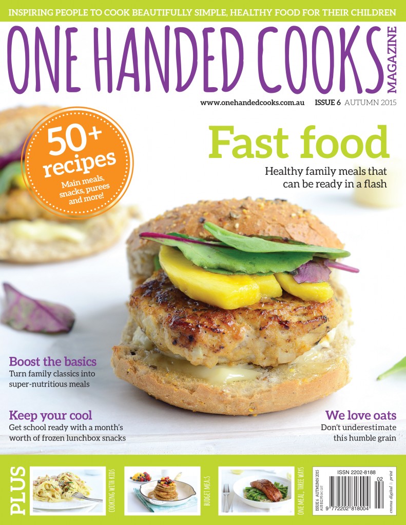 One Handed Cooks Magazine: Autumn/Back To School 2015 On Sale Now - One ...