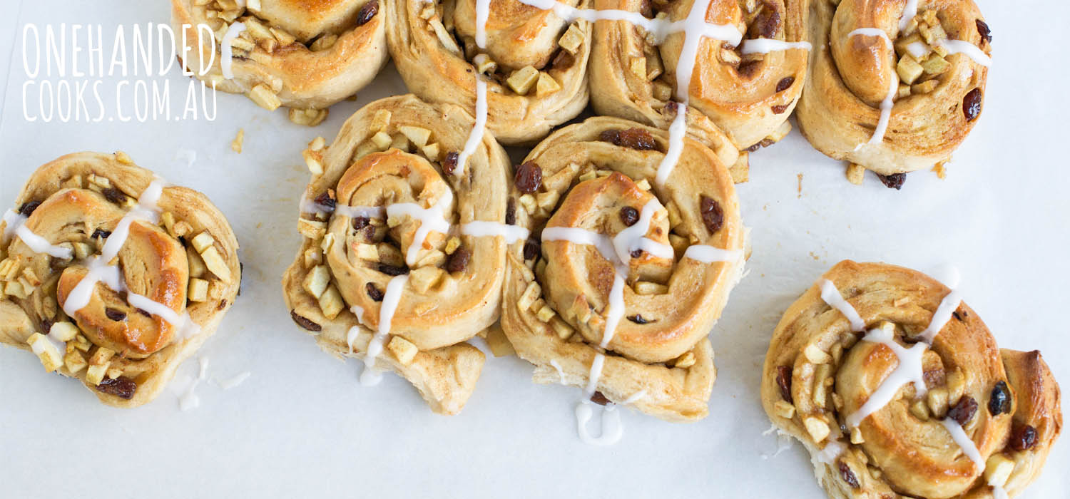 Easter Scrolls - One Handed Cooks