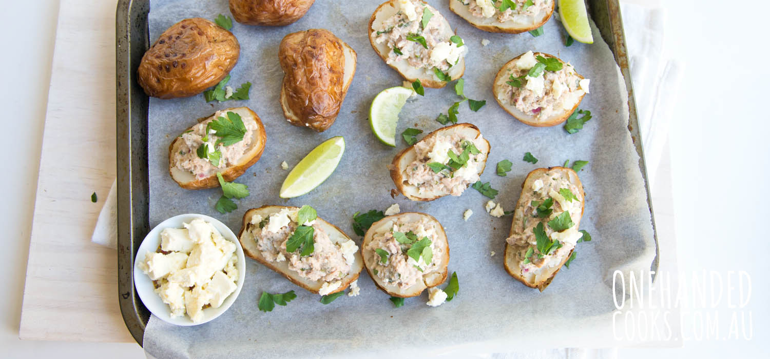 Budget Meals Tuna Potato Jackets For Kids One Handed Cooks