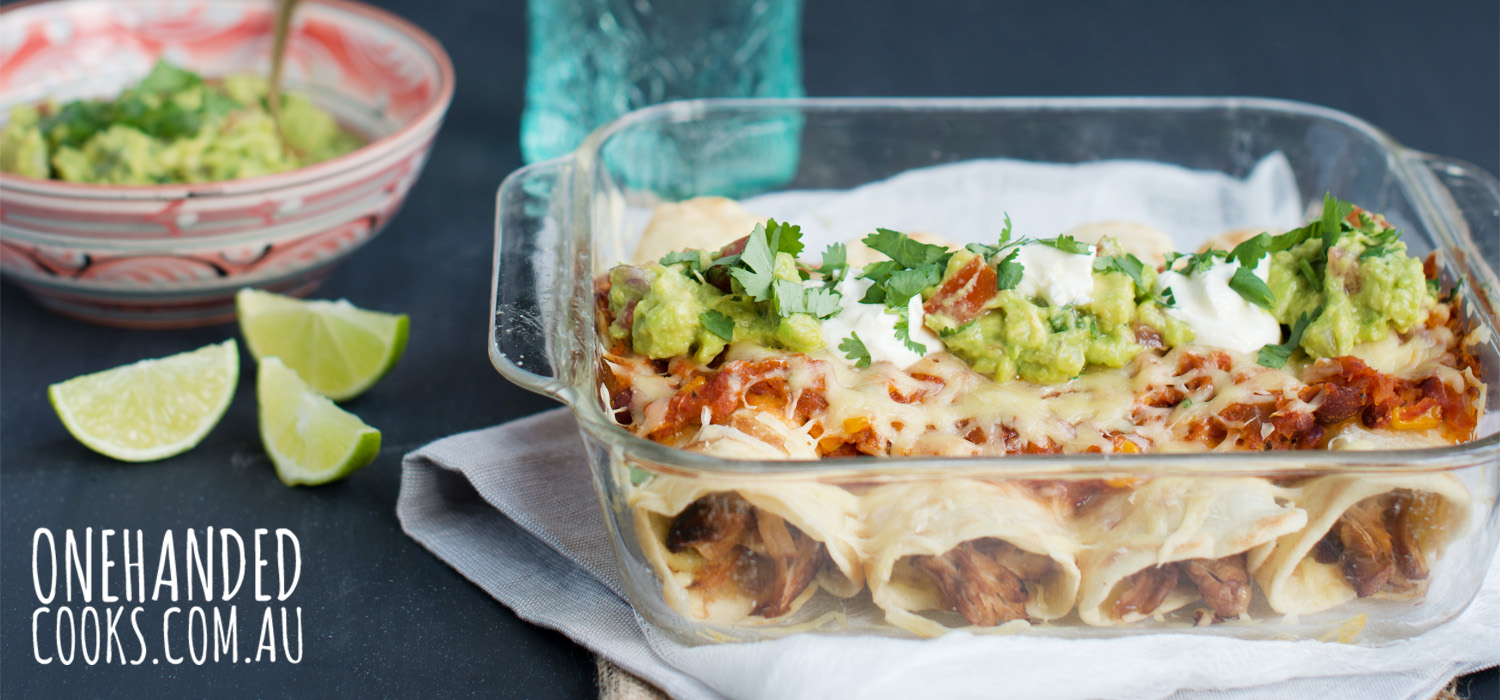 Chicken enchiladas