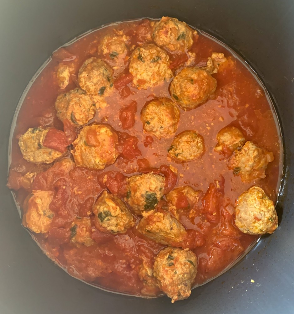 Meltinyourmouth slow cooker meatballs One Handed Cooks