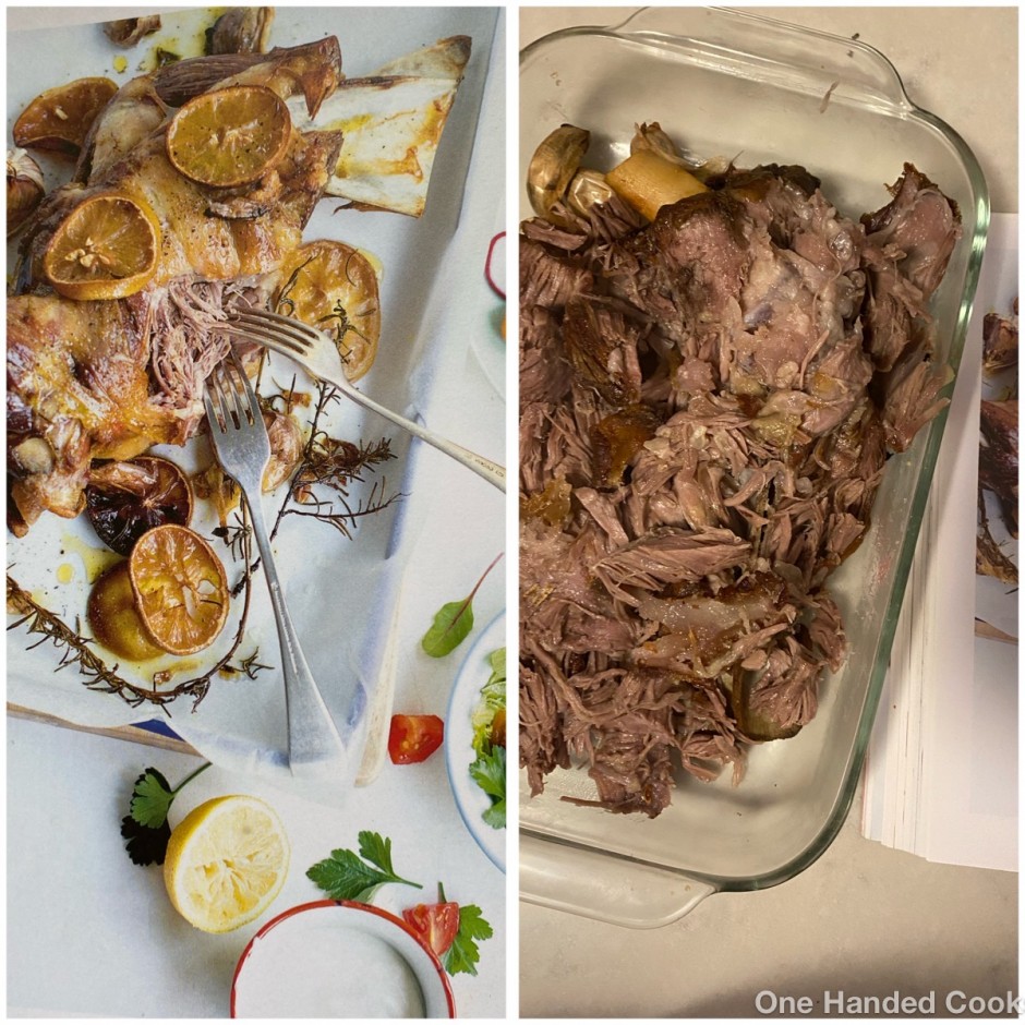 One Handed Cook 7-Day Cook The Books Meal Plan - One Handed Cooks